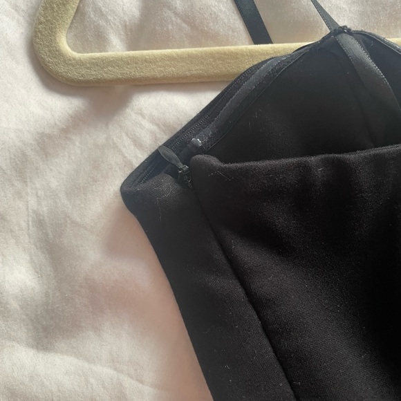 Strapless Black Mini Romper (with Pockets!) - Picture 7 of 8